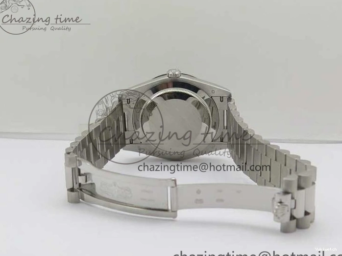 SS Dial 1:1 A2836 Tiffany SS Bracelet Maker Roman Date 40 Bp Blue Edition Day on Best 0412